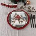 Servetter Red House & Deers