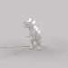 Jurassic lamp t-rex seletti