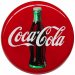 Coca Cola Plåtskylt Ø 41 cm