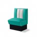 Diner booth - retro soffa slutdel 70 cm
