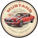 Väggklocka Ford Mustang 31 cm