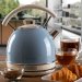 Ariete vintage vattenkokare i retrodesign blå