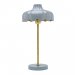 Wells bordslampa Blå/guld 50 cm - Pr Home