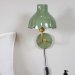 Wells vägglampa Mossa/guld 21 cm - Pr Home