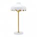 Wells bordslampa Vit/guld 50 cm - Pr Home