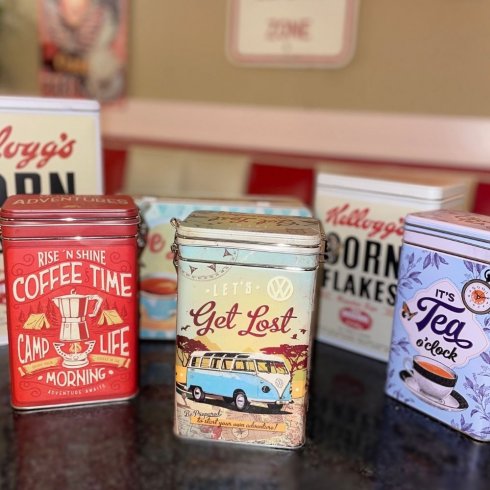 Plåtburk Lets get lost med knäpplock