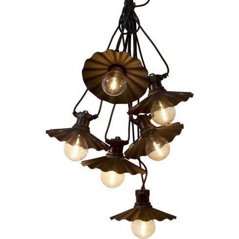 Ljusslinga Daisy Outdoor Black - Pr Home