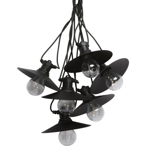 Ljusslinga Donna Outdoor Black - Pr Home