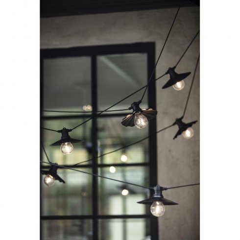 Ljusslinga Donna Outdoor Black - Pr Home