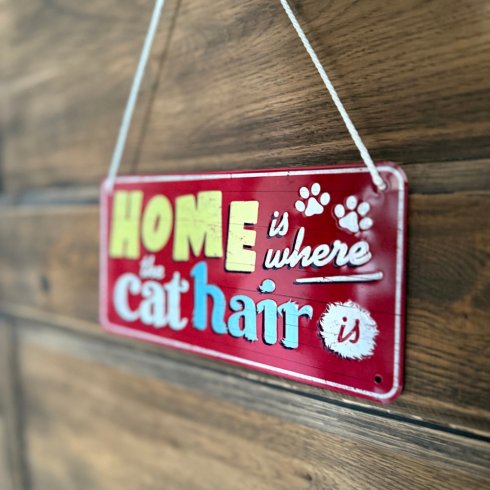 Plåtskylt med hänge Cathair
