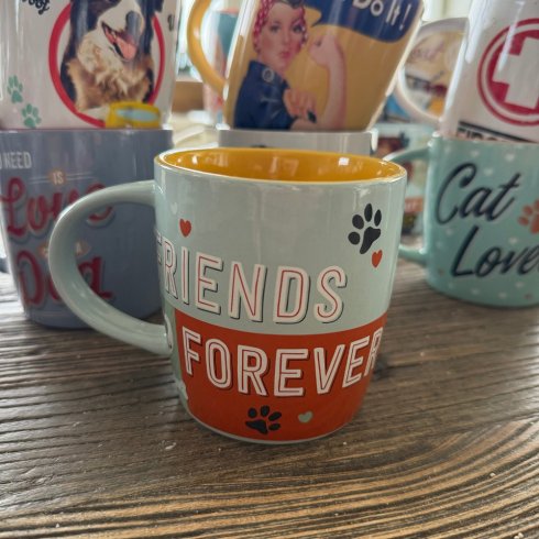 Retromugg friends forever