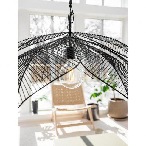 Elm Taklampa Svart 70 cm - Pr Home