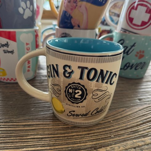 Retromugg Gin & Tonic