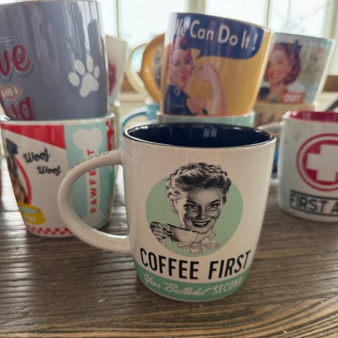 Retromugg coffee first