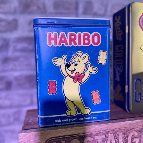 Plåtburk i retrostil Haribo 3 liter