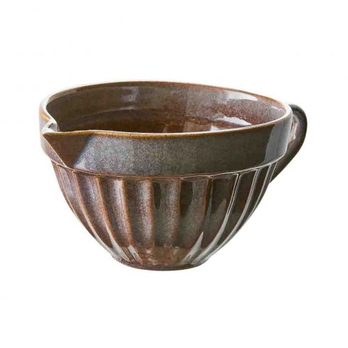 Costa Skål med pip Brun/flerfärgad
