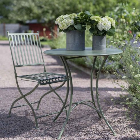 Utebord Amalfi Ø 70 cm Grön