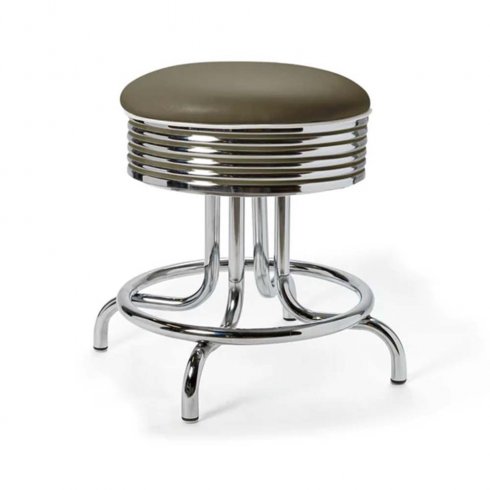 Retro pall rund låg army