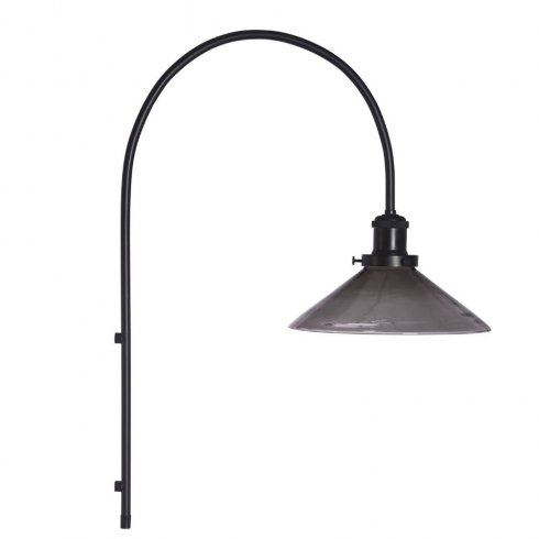 August vägglampa Svart 25 cm - Pr Home