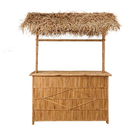 Antonio bar med grästak – bambu