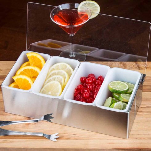 Preppbox 4 fack med lock