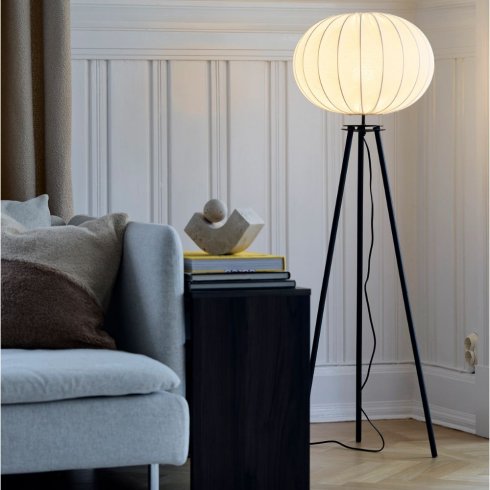 Base golv tripod Matt svart 125cm - Pr Home