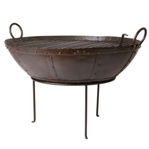 BARBEQUE Eldkorg Ø 85 cm Brun