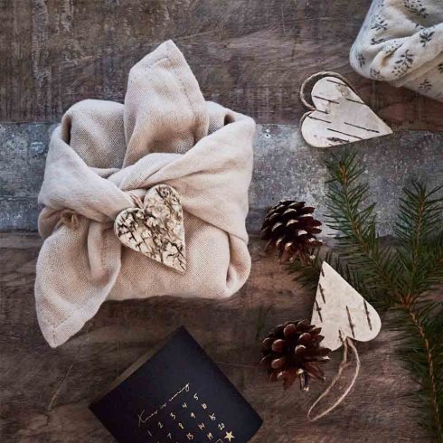 Tygservett Beige Bomull 40 x40 cm