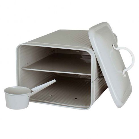 Retro Tvättmedelsburk med skopa - Beige