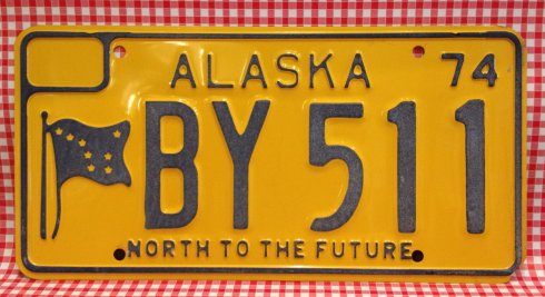 Licenseplate alaska