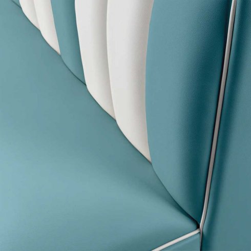 Diner booth - retro soffa 120 cm hörna