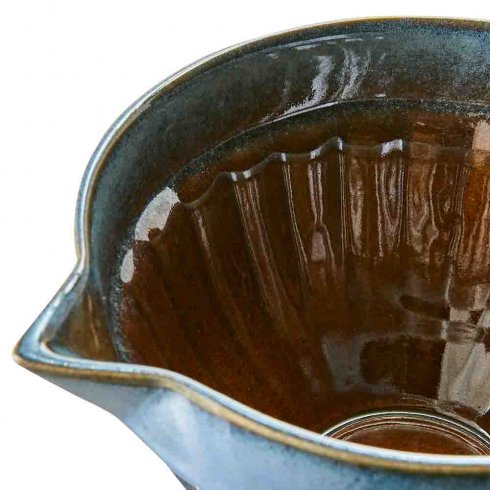 Costa Skål med pip Blå/flerfärgad