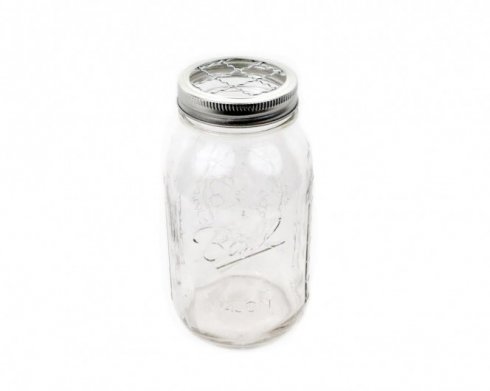 Mason jar - Blomlock 4 pack 