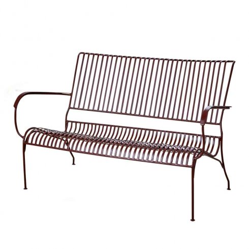 Järnsoffa Visby 2-sits Bordeaux 