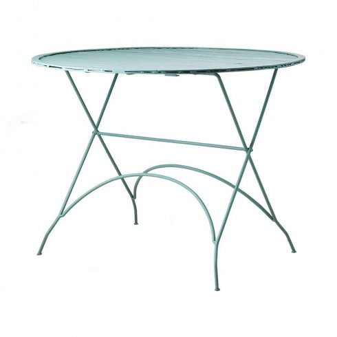 Visby järnbord Ø 100 Celadon grön