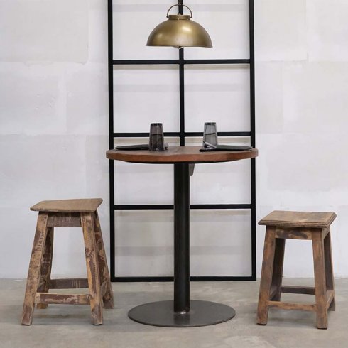 Klassiskt bordsben lackerat järn 74 cm