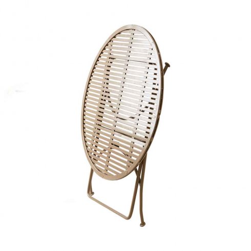 Bornholm utebord Ø 61 cm Beige 