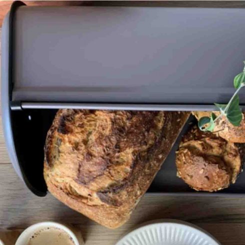 Brödbox Grå Plint