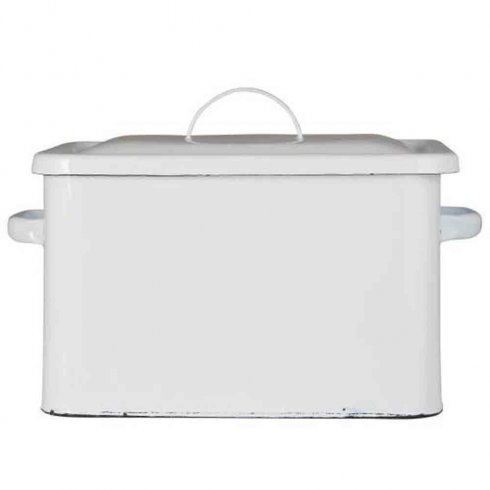 Brödbox Emalj Vit Ib Laursen