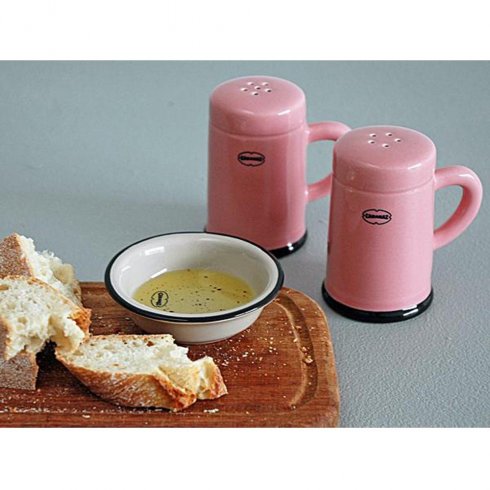 Salt och pepparkar i retrostil - Rosa