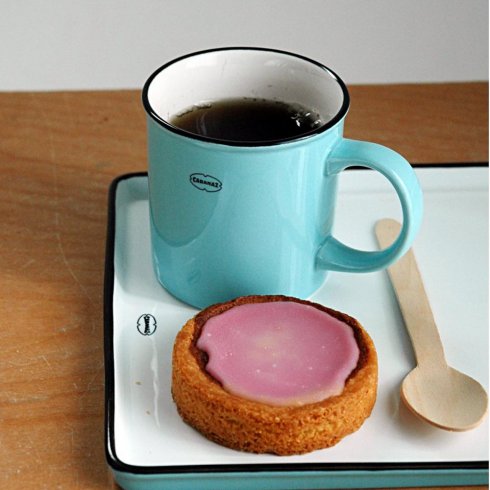 Mugg i retrostil Cabanaz - Blå