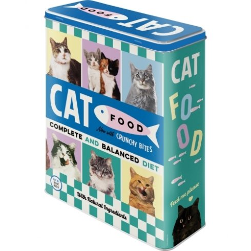 Andrahandssortering Kattmatsburk cat food crunchy bites 4 liter