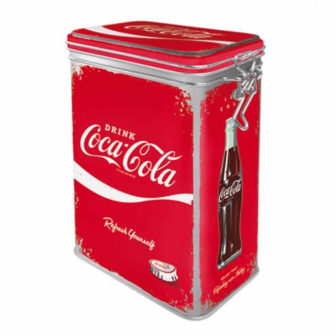 Kaffeburk coffee shop med knäpplock