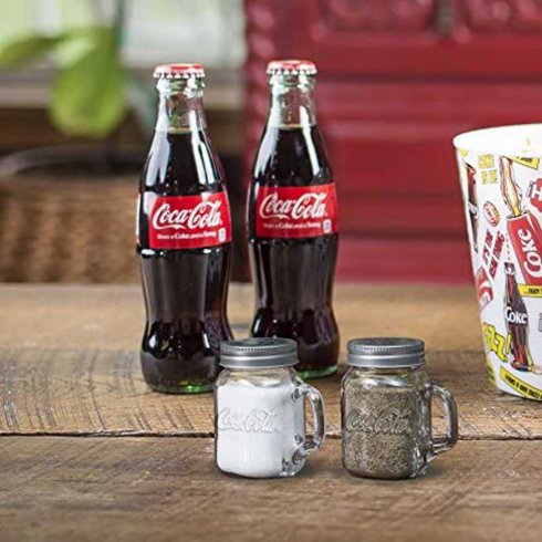 Coca Cola Salt & Peppar Masonflaskor /2 st