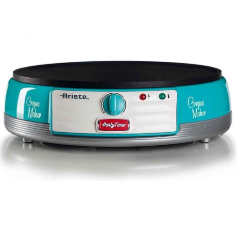 Crepes häll Party Time Ariete Blå