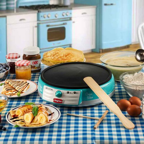 Crepes häll Party Time Ariete Blå