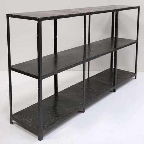 Detroit låg metallhylla - Trademark Living