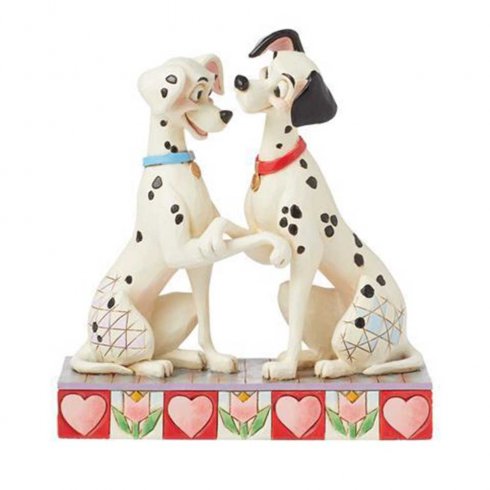Disney Figur Pongo och Perdita - 101 dalmatiner