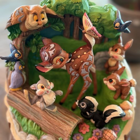 Disney Figur Bambi med vänner