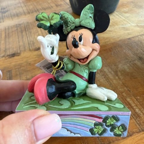 Disney Figur Mimmi med fyrklöver
